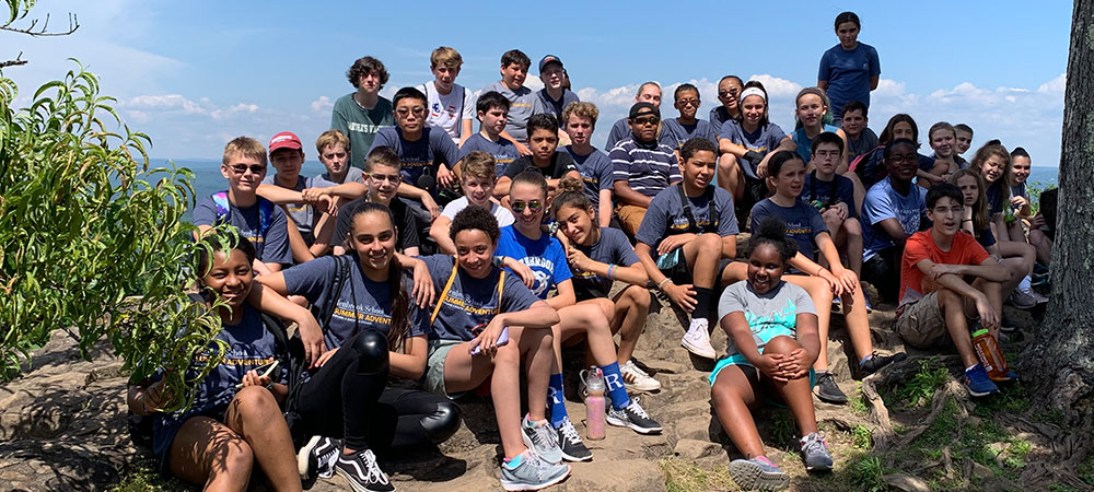 Renbrook Eagles Campers Hiking