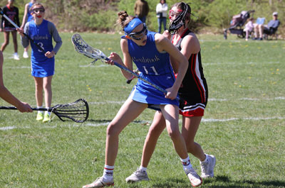 Girls' Lacrosse checking