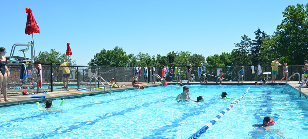 Pool at Renbrook School Summer