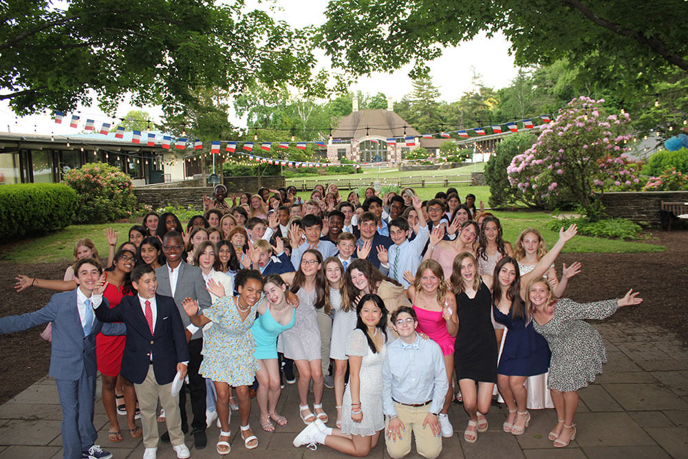 Group photo of Renbrook students Spirit Dance