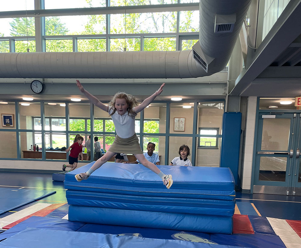 Renbrook PE Class in Nozko Gym