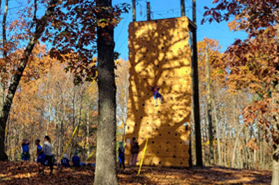 Renbrook climbing wall