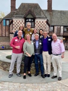 Class of 1983 in front of Renbrook School