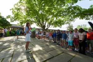 Upper School Morning Meeting at Renbrook School