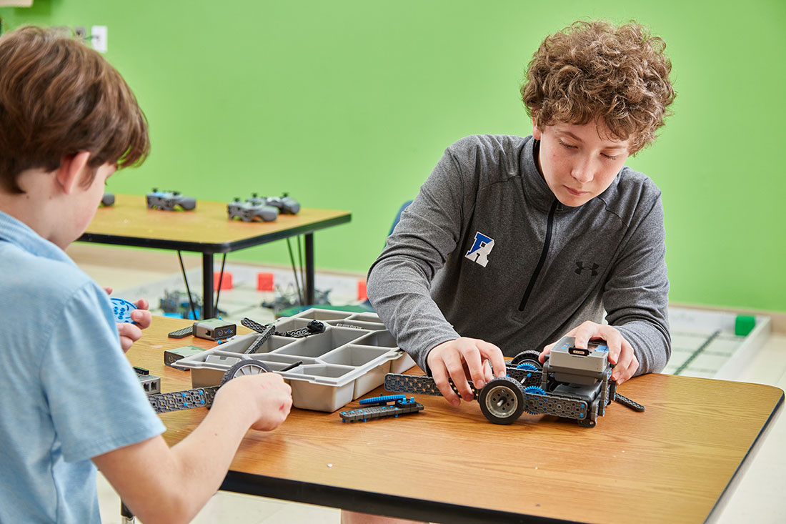 Upper School Robotics in STEAM