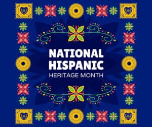 Hispanic Heritage Month flyer