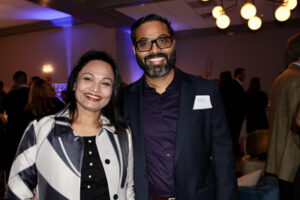 People attending Celebrate Renbrook Gala posing for pictures