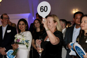 People attending Celebrate Renbrook Gala posing for pictures