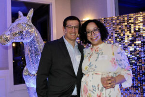 People attending Celebrate Renbrook Gala posing for pictures