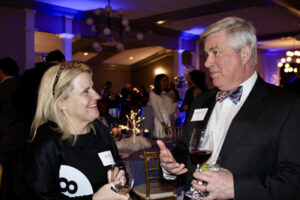 People attending Celebrate Renbrook Gala posing for pictures