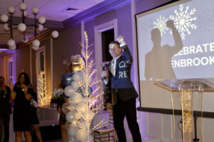 People attending Celebrate Renbrook Gala posing for pictures