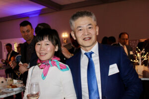 People attending Celebrate Renbrook Gala posing for pictures