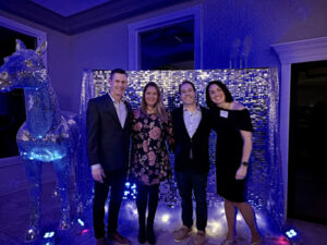 People attending Celebrate Renbrook Gala posing for pictures