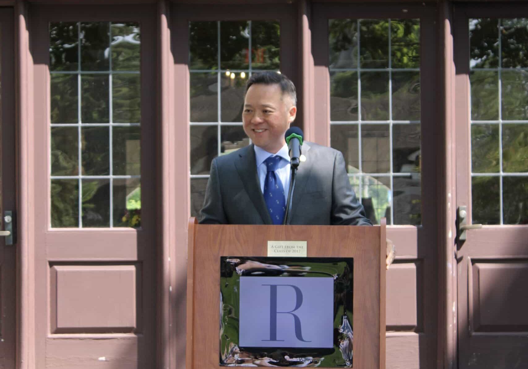 AG Tong Speaks at Renbrook Graduation AG William Tong Commencement Speaker